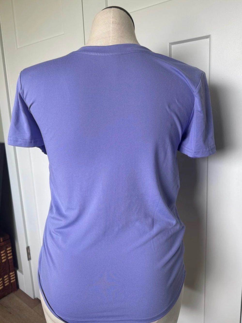 SHEIN Men's Lavender Short Sleeve Crew Tee